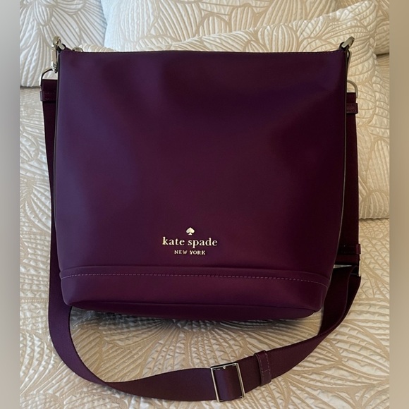 kate spade Handbags - Kate Spade Deep Purple crossbody Bag